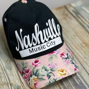 Robin Ruth | Nashville Music City Floral Baseball Cap